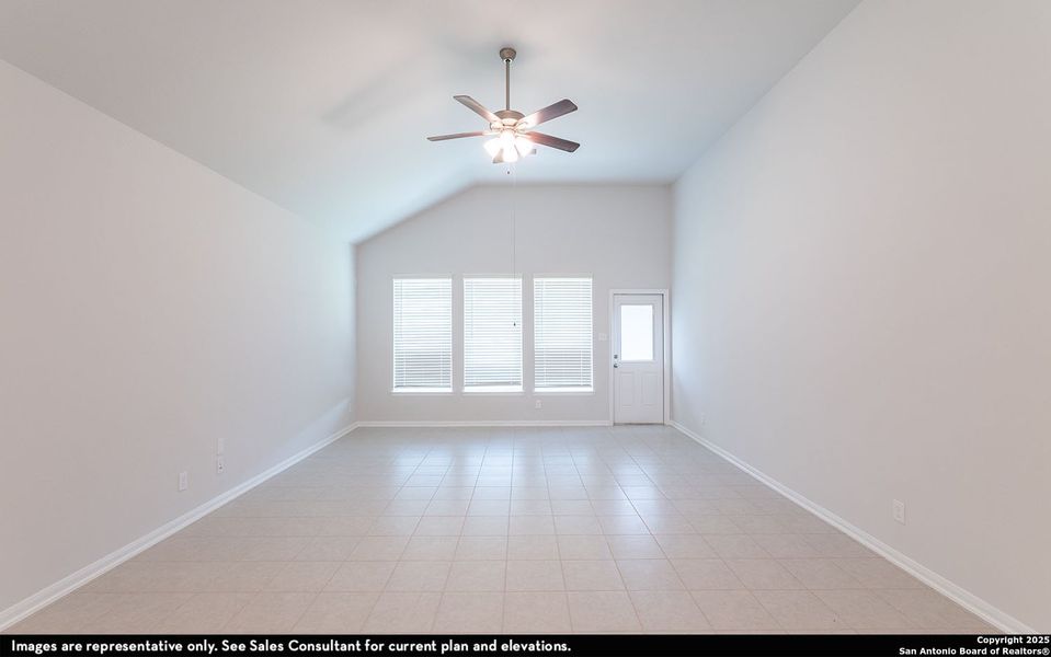 Spacious, unfurnished interior of a new home in Arcadia Ridge, San Antonio (Image 16). Spacious, unfurnished interior of a new home in Arcadia Ridge, San Antonio (Image 16).