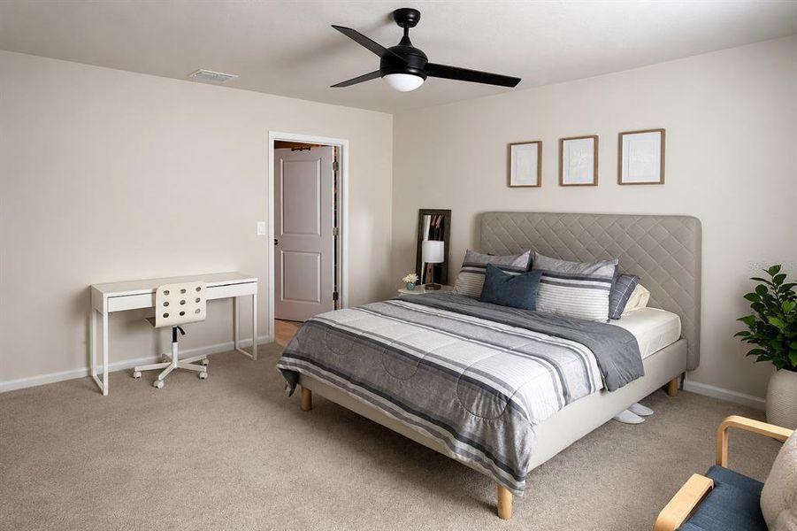 Furnished interior view inside a new home in , Apopka (Image 14). Furnished interior view inside a new home in , Apopka (Image 14).