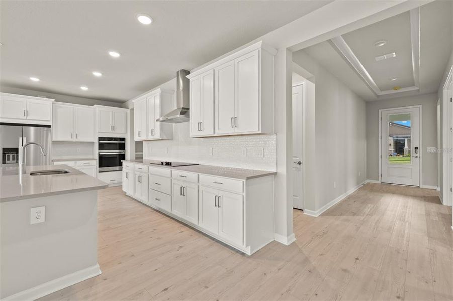Furnished interior view inside a new home in Brightmore at Wellen Park, Venice (Image 6).