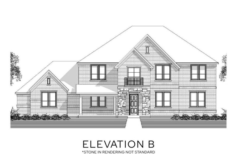 Representative rendering of the exterior for the The Roseland by Lillian Custom Homes (Image 4). Representative rendering of the exterior for the The Roseland by Lillian Custom Homes (Image 4).