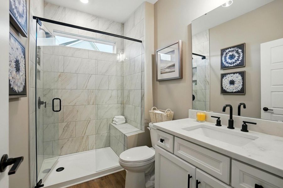 Furnished interior view inside a new home in Heritage - 55+ Community, Indian Trail (Image 31).