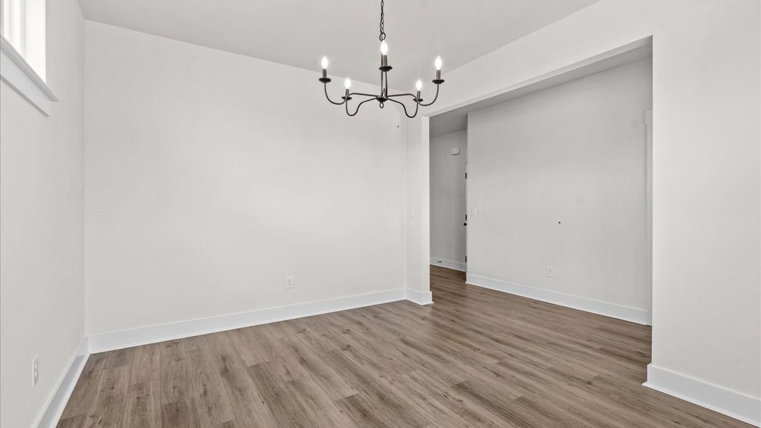 Furnished interior view inside a new home in Aspen Ridge, Lyman (Image 24).