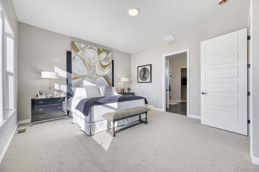 Furnished interior view inside a new home in , Broomfield (Image 28).