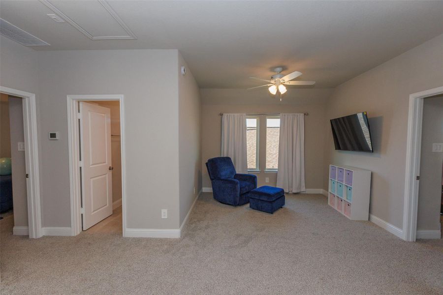Furnished interior view inside a new home in Amira: Heritage Collection, Tomball (Image 26).