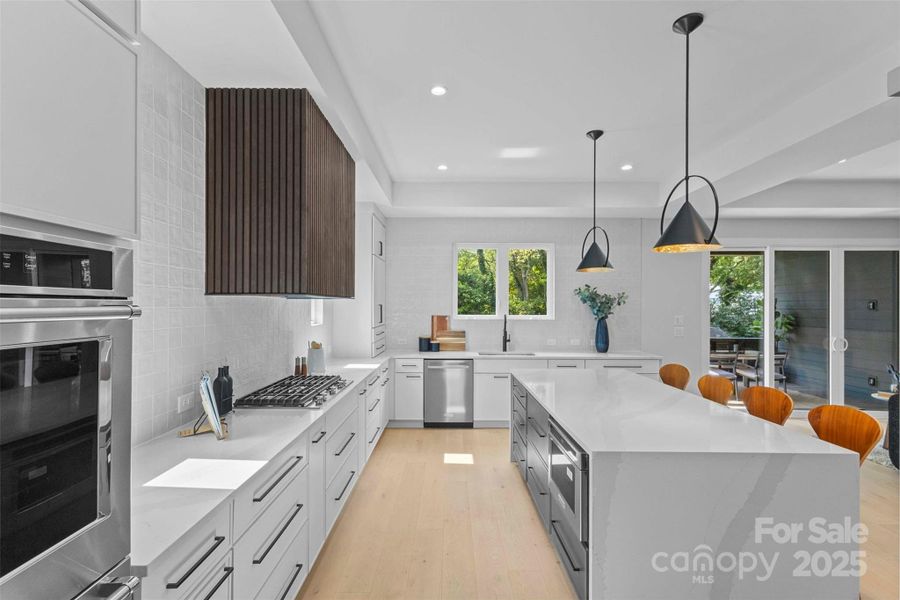 Furnished interior view inside a new home in , Charlotte (Image 8).