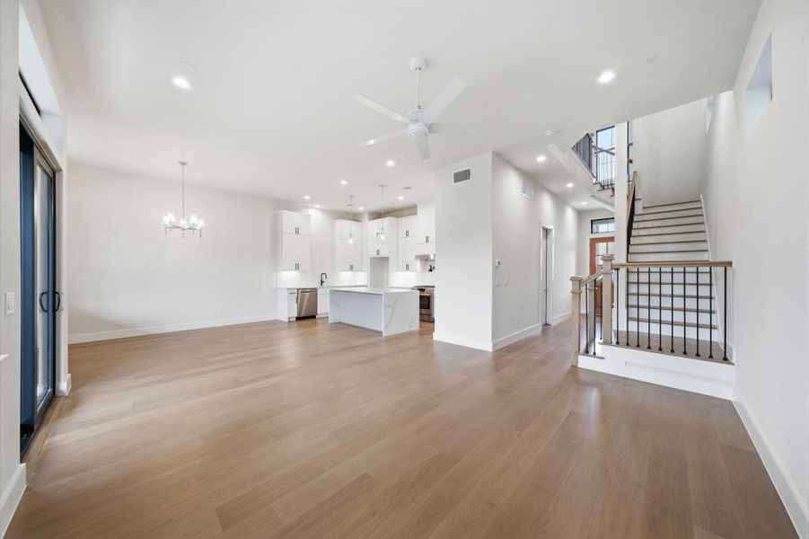 Spacious, unfurnished interior of a new home in Spring Valley Creek, Houston (Image 26).