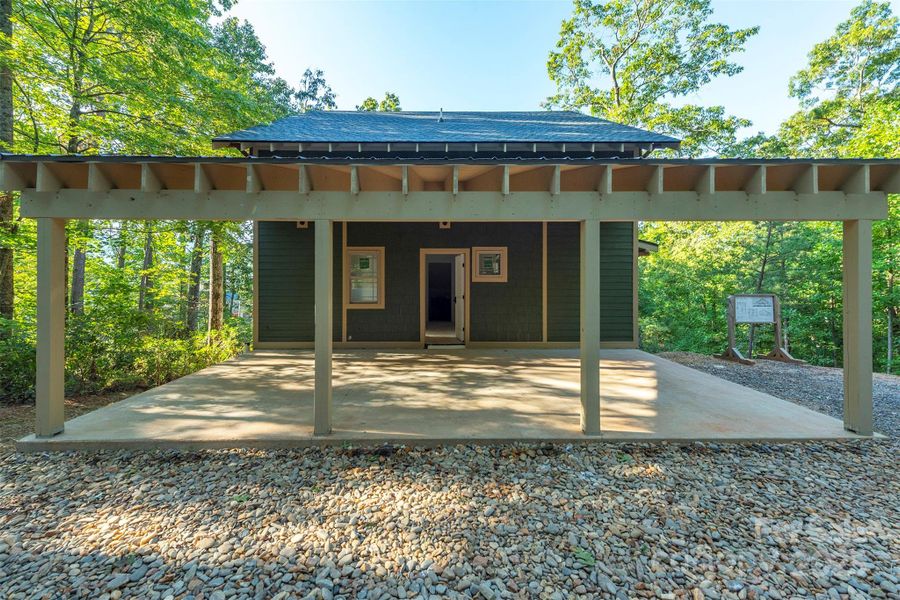 Front exterior of a new home in , Black Mountain, NC, highlighting curb appeal (Image 2).