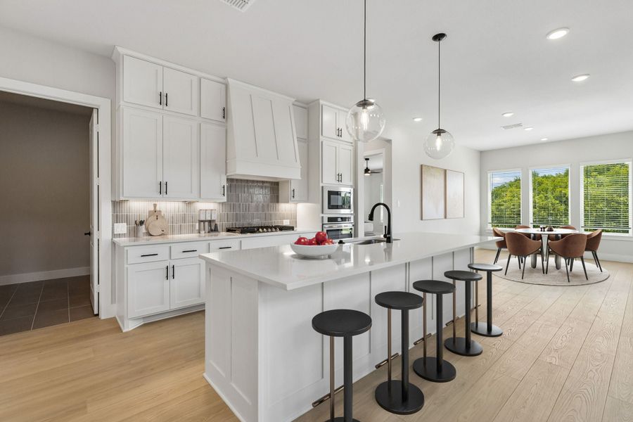 Representative furnished interior of a home built from the Kenai by Centre Living Homes in Rainwater Crossing, Celina (Image 6).