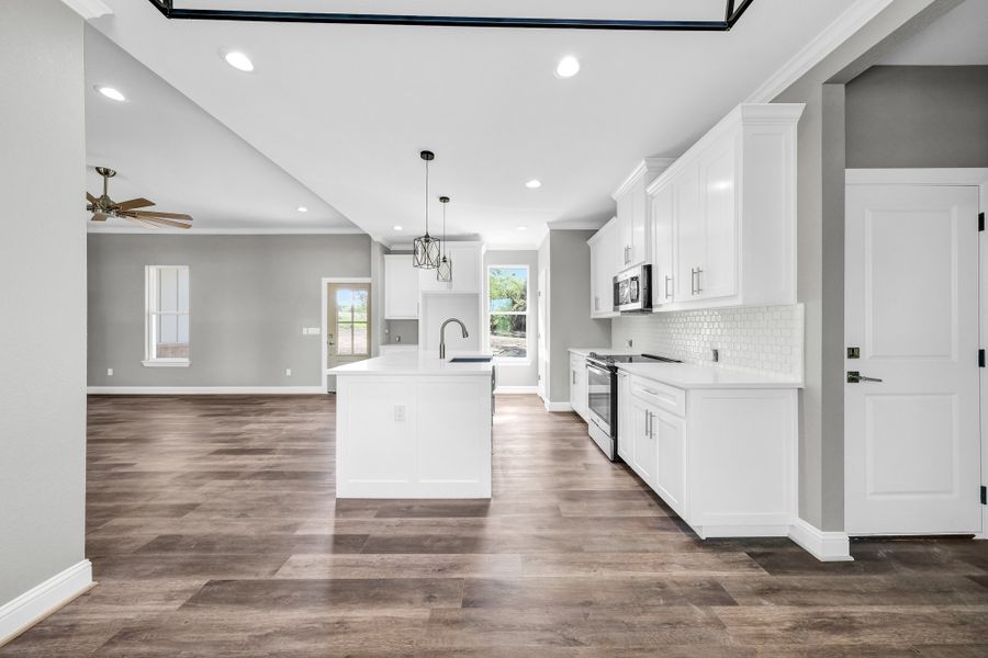 Representative furnished interior of a home built from the Loretta by Zeal Home Builders in Horizon Meadow Estates, Paradise (Image 54). Representative furnished interior of a home built from the Loretta by Zeal Home Builders in Horizon Meadow Estates, Paradise (Image 54).