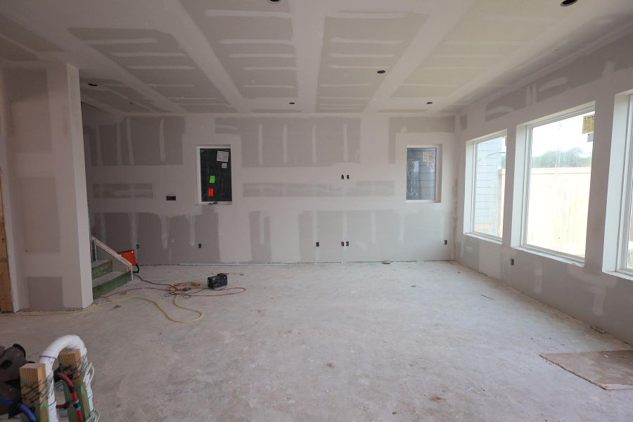 In-progress construction of a new home in Retreat at Oak Park, Houston, TX (Image 5).