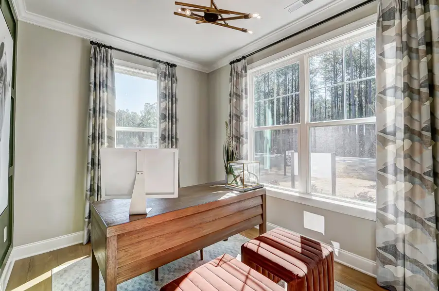 Representative furnished interior of a home built from the Roanoke by Caruso Homes in Sauls Landing, Zebulon (Image 31). Representative furnished interior of a home built from the Roanoke by Caruso Homes in Sauls Landing, Zebulon (Image 31).