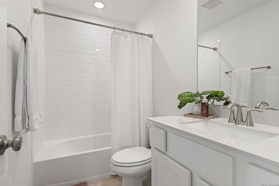 Furnished interior view inside a new home in , Kyle (Image 12).