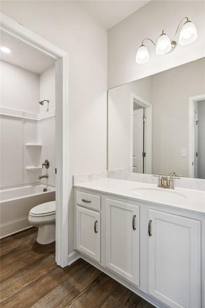 Furnished interior view inside a new home in , Flowery Branch (Image 11). Furnished interior view inside a new home in , Flowery Branch (Image 11).