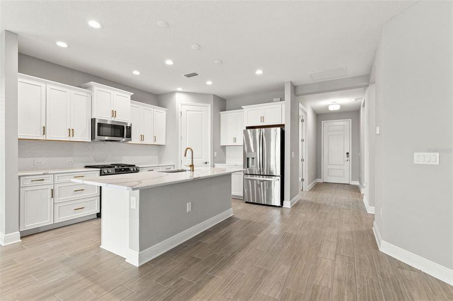 Furnished interior view inside a new home in Palm Grove, Lakewood Ranch (Image 9). Furnished interior view inside a new home in Palm Grove, Lakewood Ranch (Image 9).