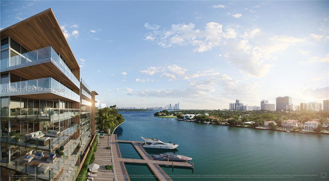 Condo located in Bay Harbor Islands, FL showcasing its design and architecture (Image 4).