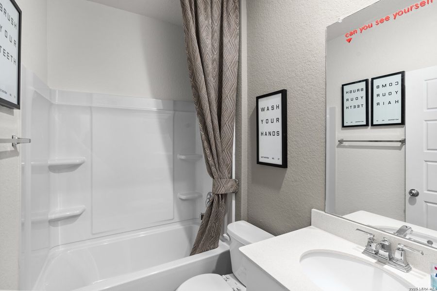 Furnished interior view inside a new home in Davis Ranch, San Antonio (Image 16).