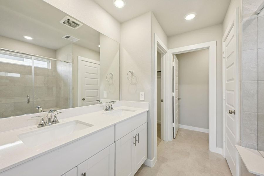 Photo is not of the actual home, but is an inspirational photo of builder’s model home and may depict options, furnishings, and/or decorator features that are not included