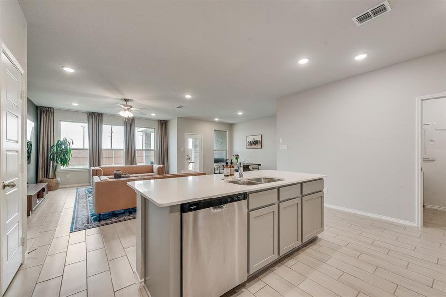 Furnished interior view inside a new home in , Crandall (Image 15).