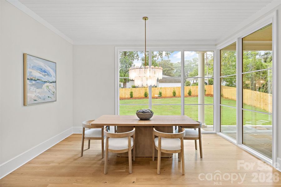Furnished interior view inside a new home in , Charlotte (Image 13). Furnished interior view inside a new home in , Charlotte (Image 13).