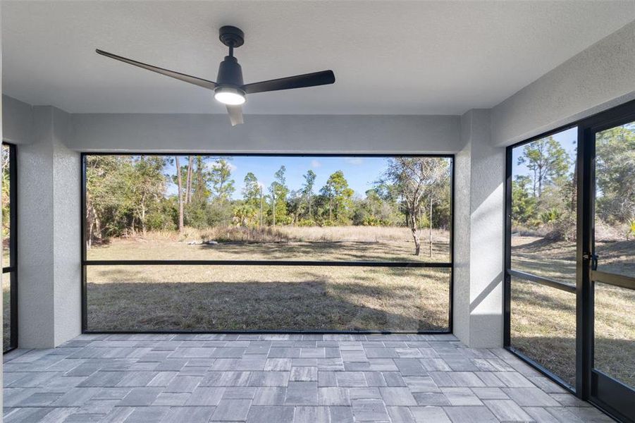 Exterior details and patio area of a home in , North Port (Image 17).