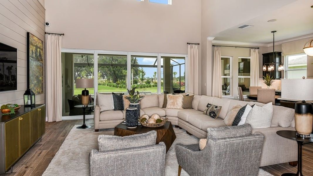 Image 15 representing the Acadia by Taylor Morrison in River's Edge, Wesley Chapel, FL.