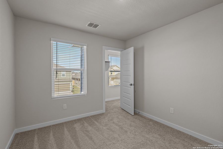 Spacious, unfurnished interior of a new home in Applewhite Meadows, San Antonio (Image 22). Spacious, unfurnished interior of a new home in Applewhite Meadows, San Antonio (Image 22).