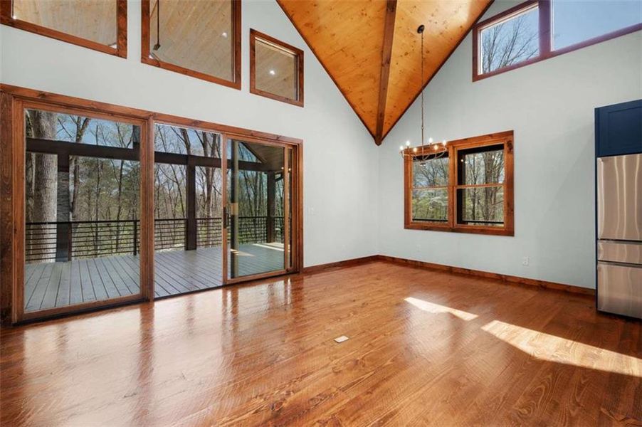 Spacious, unfurnished interior of a new home in , Mineral Bluff (Image 27).