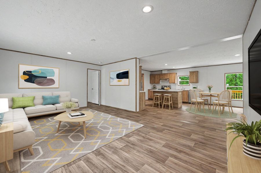 Furnished interior view inside a new home in , Ridgeville (Image 14).