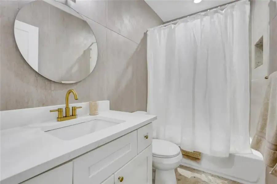 Furnished interior view inside a new home in , Atlanta (Image 5).
