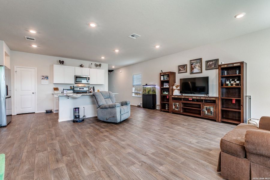Furnished interior view inside a new home in Redbird Ranch, San Antonio (Image 9).
