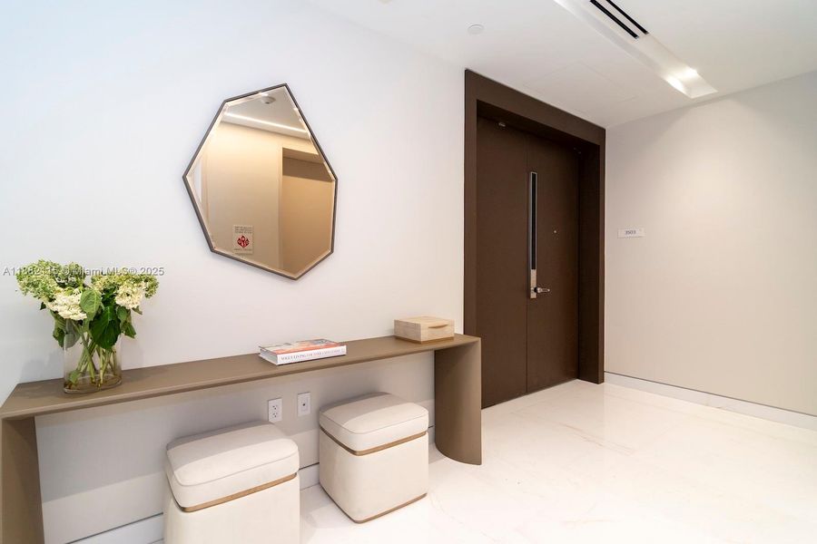 Furnished interior view inside a new home in , Miami (Image 29). Furnished interior view inside a new home in , Miami (Image 29).