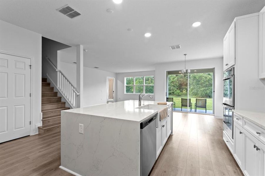 Furnished interior view inside a new home in , Tampa (Image 7).