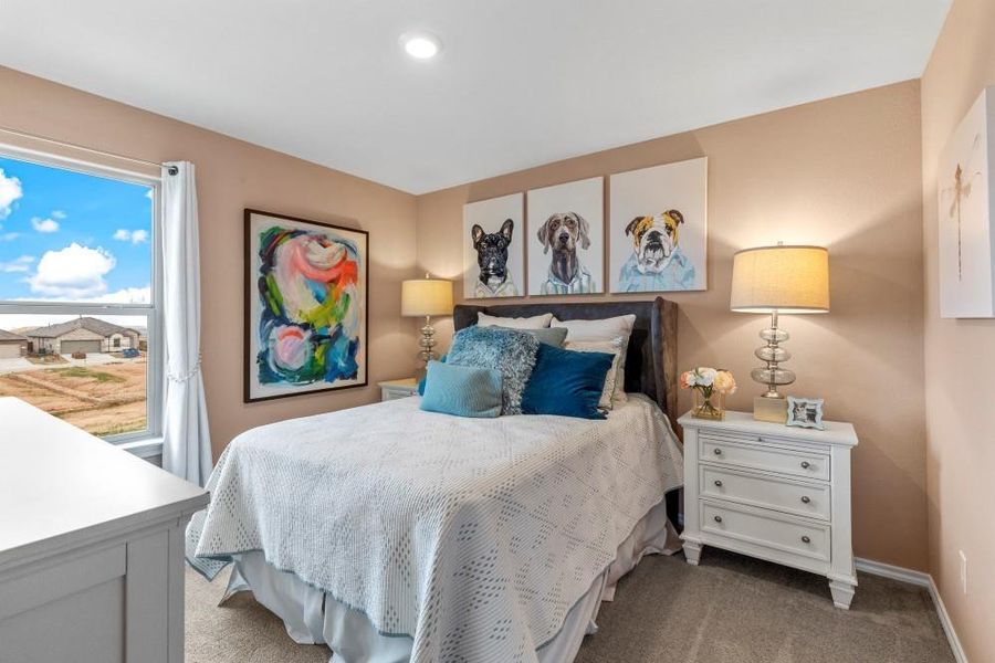 Furnished interior view inside a new home in Springhill South, Boyd (Image 21).