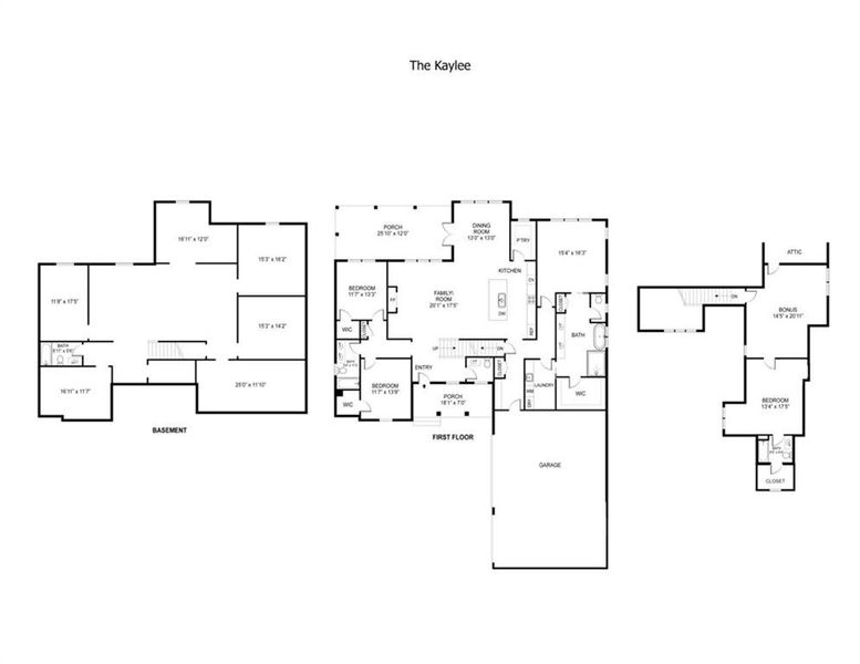 2D floor plan layout of this home in , Jefferson, GA (Image 5).