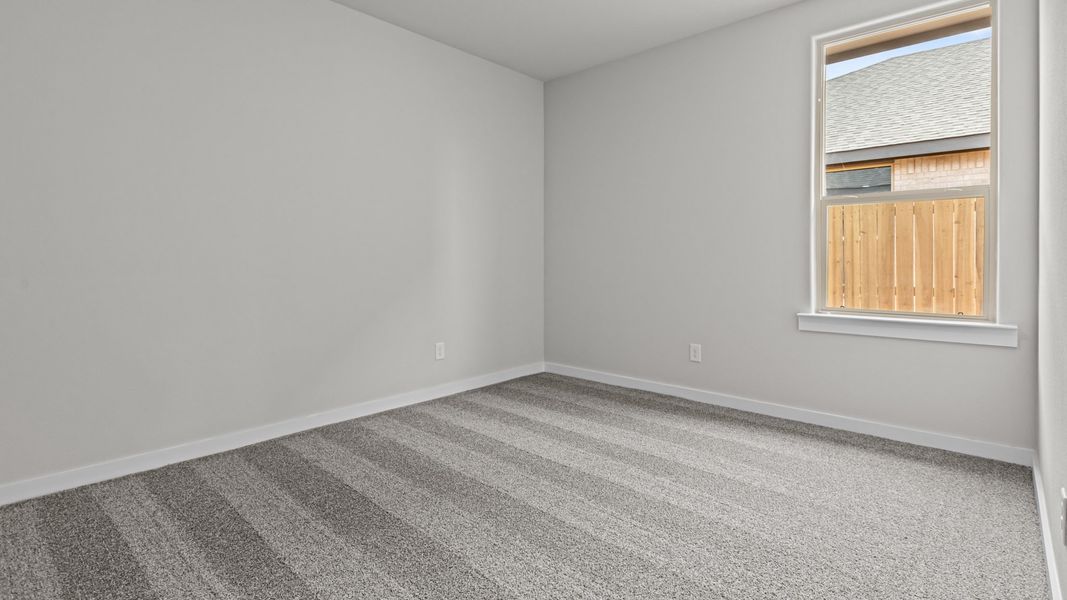 Representative unfurnished interior of a home built from the THE HOBBS by D.R. Horton in Northwest Passage, Midland (Image 28). Representative unfurnished interior of a home built from the THE HOBBS by D.R. Horton in Northwest Passage, Midland (Image 28).