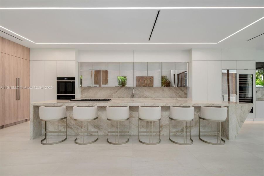 Furnished interior view inside a new home in , Miami (Image 7).