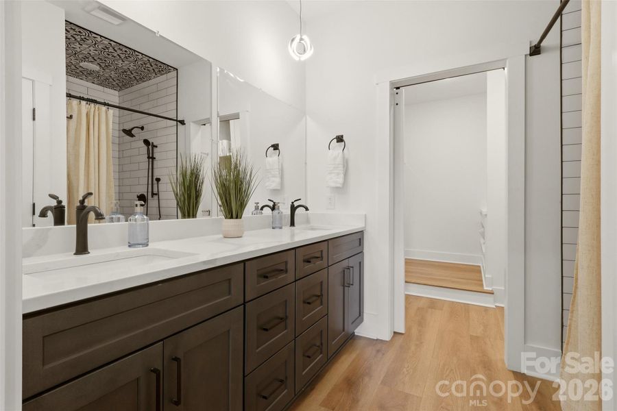 Furnished interior view inside a new home in , Lexington (Image 38).