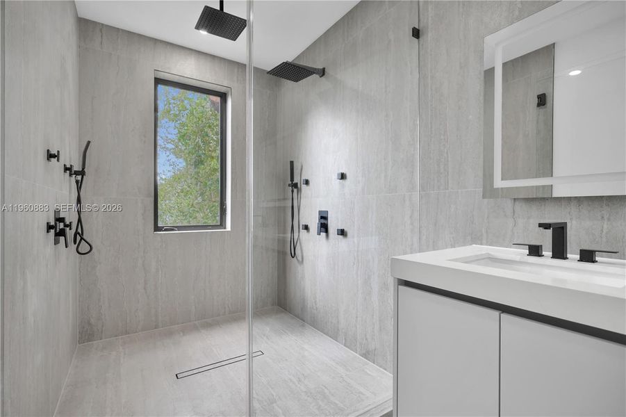 Furnished interior view inside a new home in , Miami (Image 12).