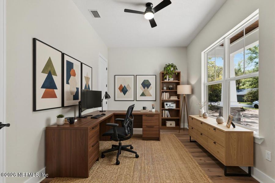 Furnished interior view inside a new home in , Yulee (Image 8). Furnished interior view inside a new home in , Yulee (Image 8).