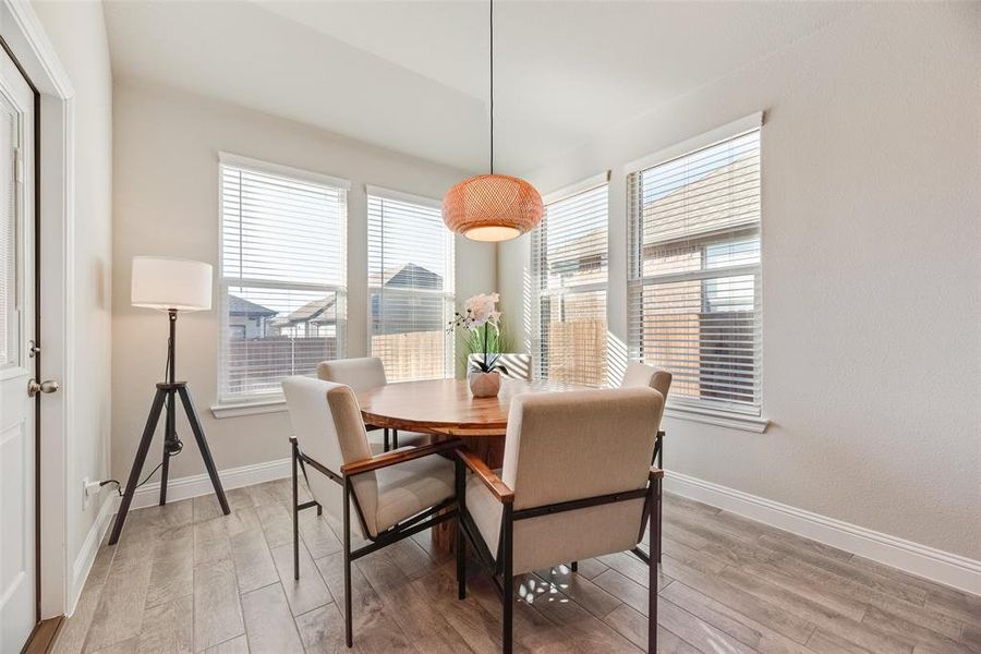 Furnished interior view inside a new home in , Denton (Image 15).