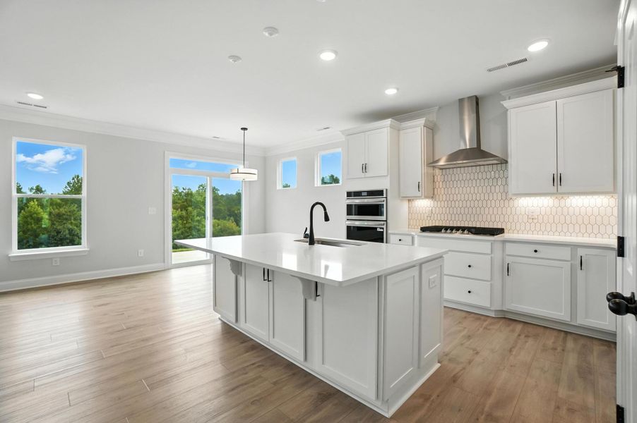 Furnished interior view inside a new home in Summerlin, Mooresville (Image 5). Furnished interior view inside a new home in Summerlin, Mooresville (Image 5).