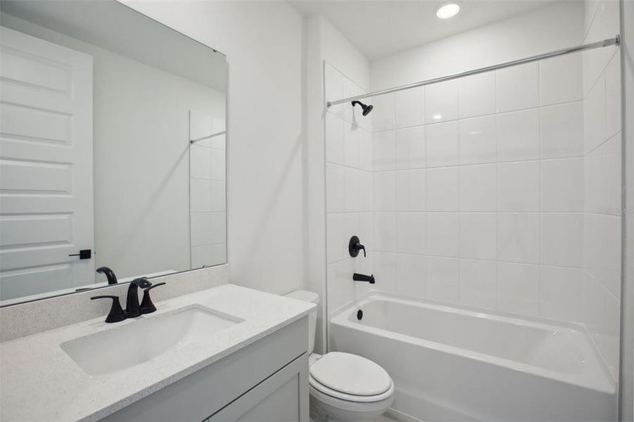 Furnished interior view inside a new home in Two Rivers - Signature Series, Zephyrhills (Image 8).