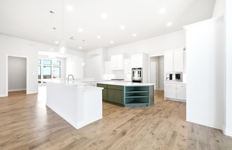 Furnished interior view inside a new home in Artavia 70′, Conroe (Image 6).