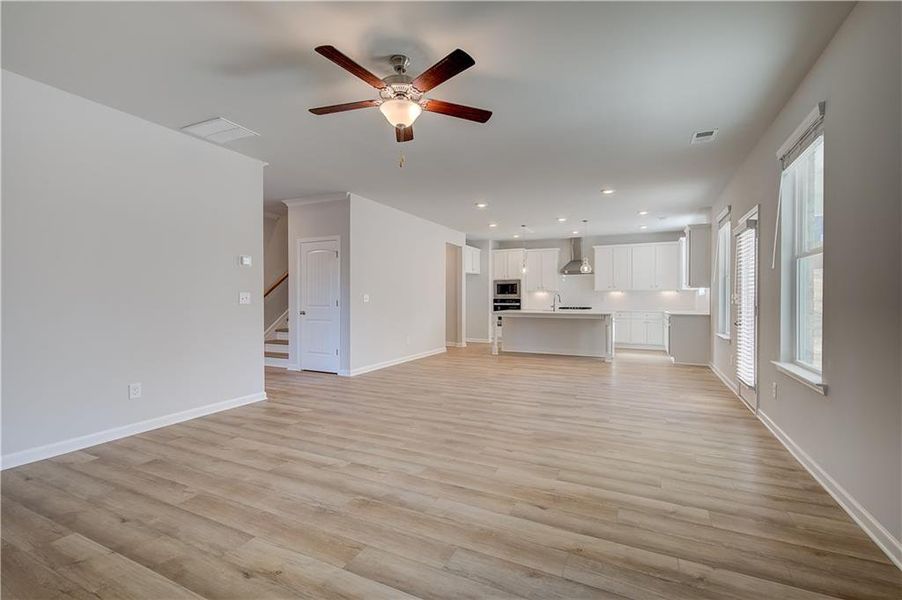 Spacious, unfurnished interior of a new home in Burchwood, Stockbridge (Image 22).