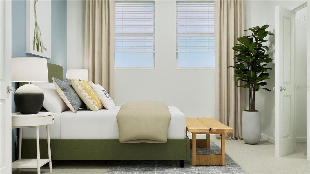 Furnished interior view inside a new home in , Davenport (Image 4).