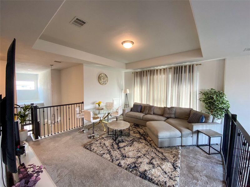 Furnished interior view inside a new home in Stonecreek Estates 50', Richmond (Image 28). Furnished interior view inside a new home in Stonecreek Estates 50', Richmond (Image 28).