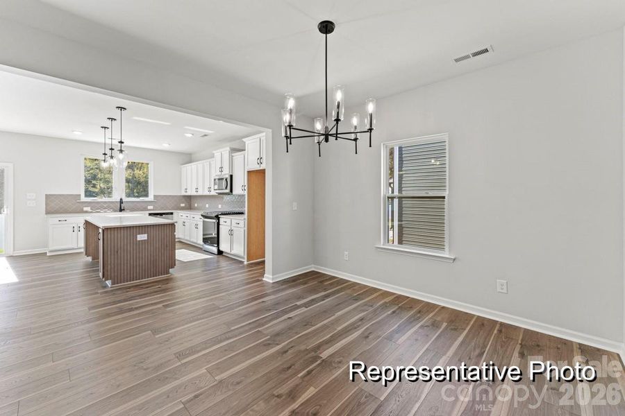 Spacious, unfurnished interior of a new home in Huntington Hills, Lincolnton (Image 12).