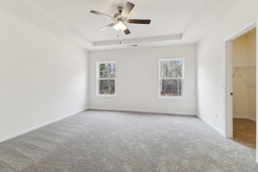 Representative unfurnished interior of a home built from the Darcy II by Great Southern Homes in Shady Grove, Conway (Image 51).