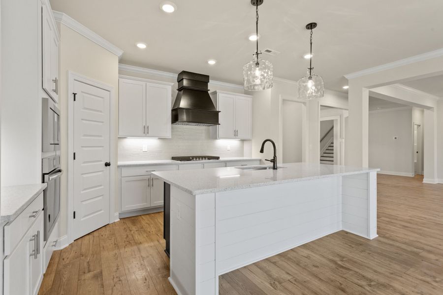 Furnished interior view inside a new home in Cherokee Knoll, Williamston (Image 8).