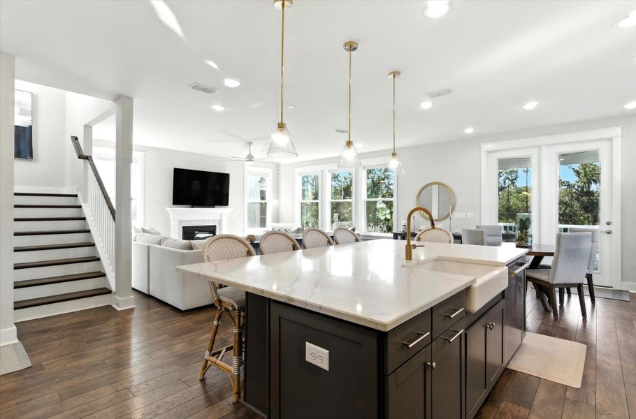 Furnished interior view inside a new home in , Mount Pleasant (Image 6).